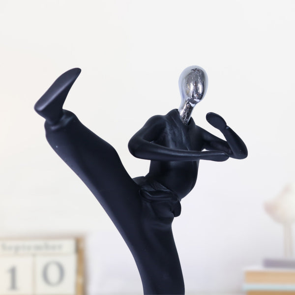 Martial Arts Statue, Athlete Sculpture Gift for Teens, Athletes, Bookshelf Decor 7 inch 25 cm by Sona Casa