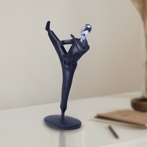 Martial Arts Statue, Athlete Sculpture Gift for Teens, Athletes, Bookshelf Decor 7 inch 25 cm by Sona Casa
