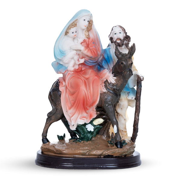 Sacred Heart Jesus, Mary, Joseph Figurine, Holy Family Figure Nativity Set, 8" Catholic Home Decor, Christian Gifts by Sona Casa