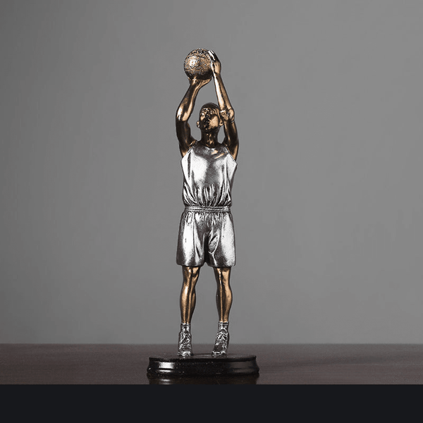 Set of 3, Basket Ball Player Statues for Home Décor by Sona Casa