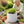 Speckled White Contemporary Planter, 38cm Indoor & Outdoor Pot Weather Resistant Garden Patio Home Decor by Sona Casa
