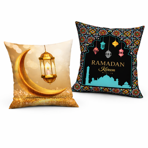 2 Pc Ramadan Muslim Cushion Covers by Sona Casa