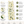 4 Feet White flowers runner for wedding event decoration - Accent Collection