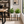 Set of 2 Black and White Modern Metal Planters Set for Indoor Outdoor Home Decor