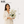 Elegant White Ceramic Artificial Orchid Pot Planter for Indoor Home Decor, 19x42cm