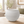 Minimalist White Small Round Planter Pot for Indoor Home Decor