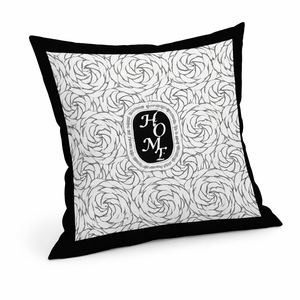 3 Pc Black White Accent Cushion Covers by Sona Casa