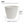 Modern Round Plastic Planter, 11 inch White Flower Pot with Drainage Hole, Home Office Garden Decor by Sona Casa