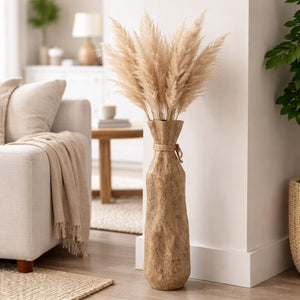 Rustic Antique Finish Metal Pot Decorative for Home or Office Decor, 55 cm Living Room Accent by Sona Casa