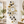 Large 48 Inch Floral Wall Clock in Gold White Silver Finish, Modern Quartz Movement, Decorative Horizontal & Vertical Home Accent-Sona Casa