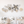 Large 60 Inch wide 3D Metal Flower Wall Art Sculpture with Silver & Gray Leaves, Textured Modern Botanical Decor for Living Room or Bedroom-Sona Casa
