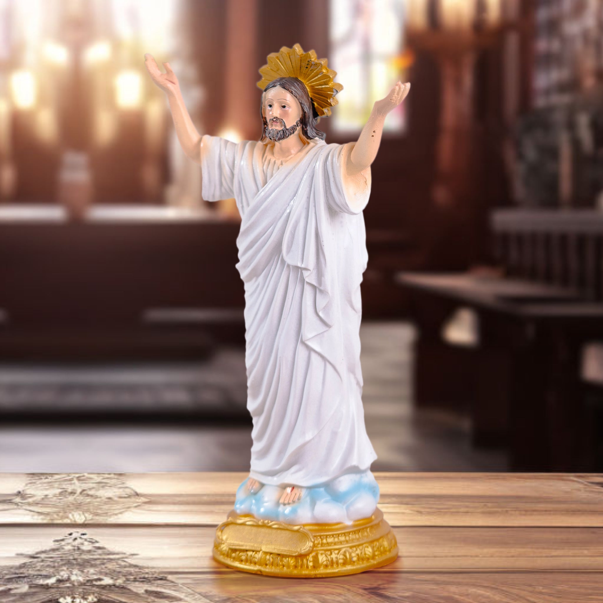 jesus christ resurrection statue