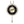 Vertical Gold and Black Silent Pendulum Wall Clock, 22