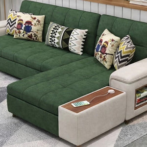 Sofa bed with storage by Sona Casa