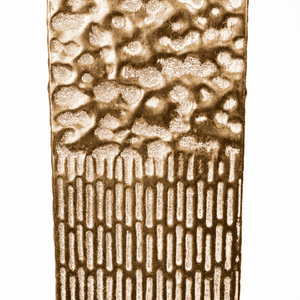 Tall Metal Vases, Extra Large Decorative Floor Vase, 42" Large Flower Pots for Pampas Grass, Rustic Weathered Handmade Home Living Room Decor-Sona Casa