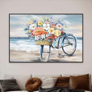 Original Spring Blossom Art - Textured Floral Painting on Canvas, Contemporary Large Wall Art, Home Decor, Housewarming & Mother's Day Gift by Accent Collection