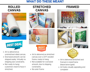 Earth and Moon Painting - Extra Large Textured Canvas Art, Hand-Painted Impasto Space Artwork for Modern Home Decor, Unique Astronomy Gift by Sona Casa